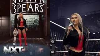 WWE 2K25 NXT - IZZI DAME CELEBRATED HER CHAMPIONSHIP WIN LAST WEEK + JACY JAYNE INTERRUPTS IZZI
