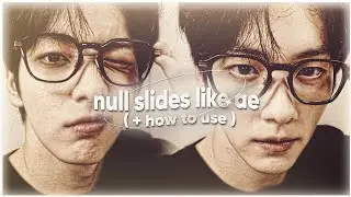 NULL SLIDES LIKE AE ON ALIGHT MOTION + HOW TO USE ( preset, xml )