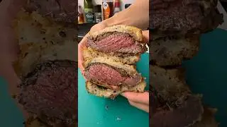Kangaroo meat sandwich 🦘 #food
