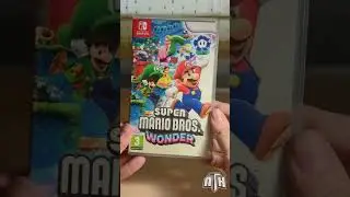 🔴  #Unboxing del #SuperMarioBrosWonder per la #NintendoSwitch #Nintendo