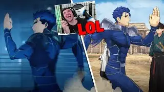 C&uacute; Chulainn (Lancer) Heaven's Feel Run Reference [Fate/SR]