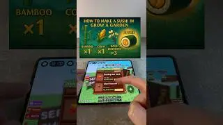 how to make a sushi grow a garden