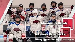 Arkansas Razorbacks vs Ole Miss Rebels Game 1 | ACHA Division II Hockey