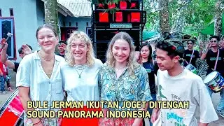 BULE BERASAL DARI JERMAN IKUT&sup2;AN MAU JOGET DI TENGAH SOUND PANORAMA INDONESIA
