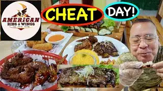 CHEAT DAY!! SORI naman!😄TRY natin ang AMERICAN RIBS & WINGS!!🇺🇸🍗🍖 MUKBANG with Bff & DEX!