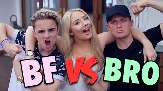 BROTHER VS BOYFRIEND! | SAFFRON BARKER FT JAKE MITCHELL & CASEY BARKER | Saffron Barker