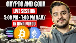 Gold & Crypto Live Trading Session | Real-Time Trading | 24  Jan 2026