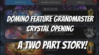 Domino Feature Grandmaster Crystal Opening - Marvel Contest of Champions