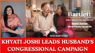Khyati Joshi leads husband's Congressional campaign| India Abroad
