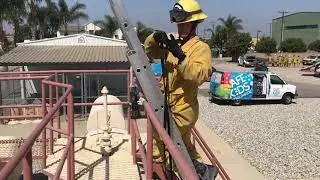 OCRFA Training Hose Ladder Operations