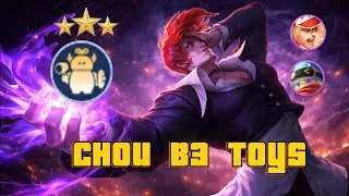 YUZHONG OVERPOWER!!! COMANDER MAGIC CHESS GOGO 2026 TERKUAT!! CHOU CRYSTAL TOYS BINTANG 3
