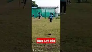 Bihar Cricket Association Trial For U-23 State (one day) #bowlingtime #cricket #bihar #foryou #fast