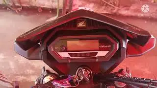 NEW HONDA XRM 125fi 2021 model!! Digital panel board basic tutorial and explanation..   #FightingRed