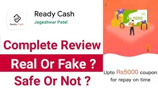 Ready Cash Loan App Review | Ready Cash Loan App Real Or Fake ? Ready Cash Loan Review Hindi