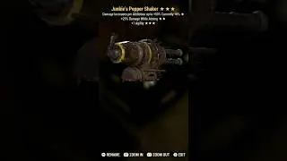 Junkies Pepper Shaker 25%dmg +1 Agility #venemie #fallout #gaming #youtubeshorts #ytshorts #shorts