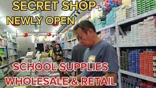 NEWLY OPEN SCHOOL SUPPLIES @STA ELENA ST.NEAR BODEGA SALE DIVISORIA.WHOLESALE& RETAIL.