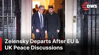 End Of Summit: Zelensky Leaves 10 Downing Street After Crucial Peace Talks With EU, UK Leaders |AC1E