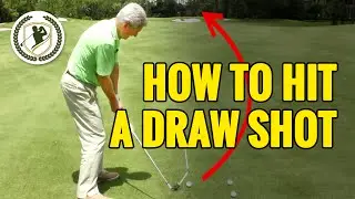 HOW TO HIT A DRAW SHOT IN GOLF - PGA TOUR SWING TIPS