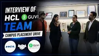 Interview of HCL GUVI Team | Campus Placement Drive | CPJ College, Delhi | GGSIP University