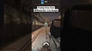 Trying Oryx Gun Without the 1.5x Scope in R6!! #rainbowsixsiege #r6memes #shorts
