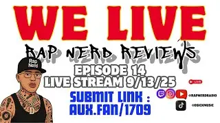 Rap Nerd Reviews Ep. 14 | Indie hip hop reactions (Recorded Live 9/13) 🎧🔥