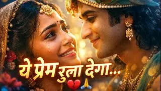 “ऐसा प्रेम जो रुला दे 💔🙏 | Radha Krishna Cute Bhakti Love | Cinematic”