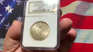 Switzerland 1939 5FR Lauren Anv NGC MS64 Key Date
