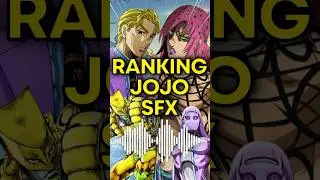 Ranking JoJo Stand Sound Effects