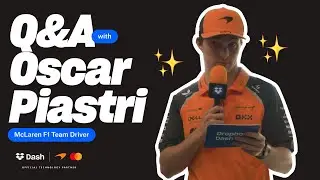McLaren F1 Team Driver Oscar Piastri Interviews the McLaren F1 Marketing Team