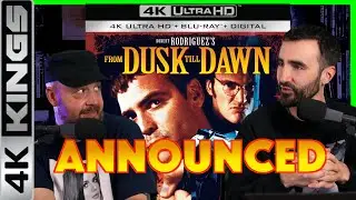 FROM DUSK TILL DAWN 4K ANNOUNCED! | 4K Kings Discuss George Clooney, Quentin Tarantino & More!
