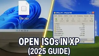 How to Open ISO Files in Windows XP in 2026