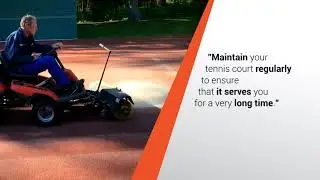 Tennis court maintenance