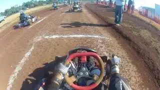 choque en karting