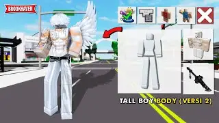 Cara Membuat BODY TINGGI EMO (VERSI 2) Di Brookhaven - Roblox