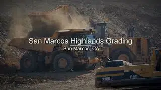 San Marcos Highlands Grading