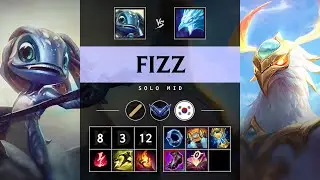 Fizz Mid vs Anivia - KR Diamond Patch 25.16