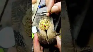 gold ring Mina making process #short #viral #youtubeshorts