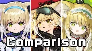 Suzuran Comparison | Arknights/明日方舟 スズランのアニメーション比較