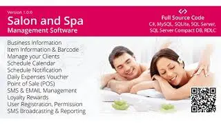 Spa & Salon Management Software (Appointment, Billing, SMS) | Codecanyon Scripts and Snippets