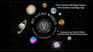 Live Free Uranian Astrology My Astro World #Reddit #AlfredWitte #TriplePatterns #Events #Proof