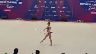 Katrin Taseva, hoop final, DP Elit 2019