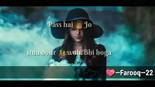 Soncha nahi tha such a beautiful song /mr.chocolately