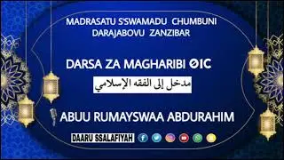 DARSA ZA FIQHI NÖ 1C