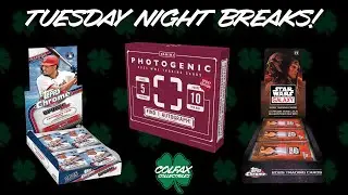 Tuesday Night Breaks! Star Wars,  Baseball, and WWE! GB273 - 275
