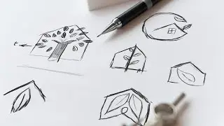 Create a Hand Drawn Logo - The Logo Design Process #2 - Urdu/Hindi
