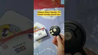 Klakson Motor Standar 12v honda yamaha suzuki kawasaki #shorts