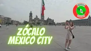 Zócalo Mexico City 4K Walking Tour