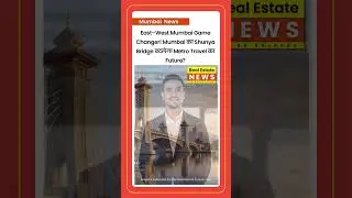 East&ndash;West Mumbai Game Changer! Mumbai का Shunya Bridge बदलेगा Metro Travel का Future?