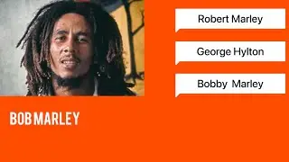 Guess The Artist Real Name (Jamaica Edition)