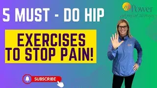 5 Hip Exercises You Should Be Doing Everyday to Improve Mobility and Prevent Pain!